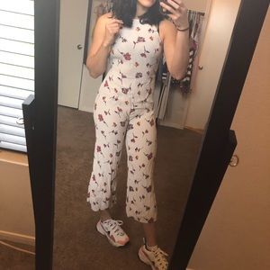 Floral jumpsuit